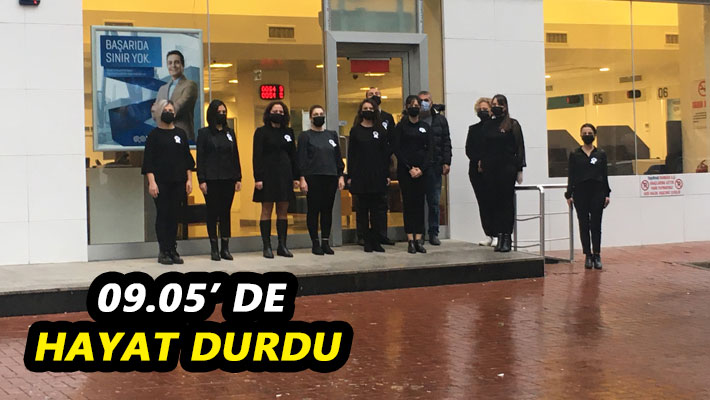09.05’ de hayat durdu