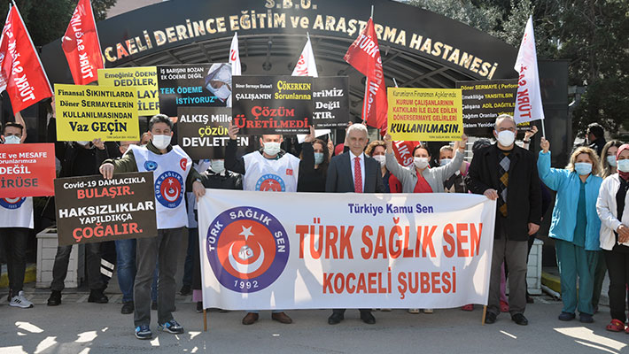 Sağlıkçılardan döner sermaye feryadı