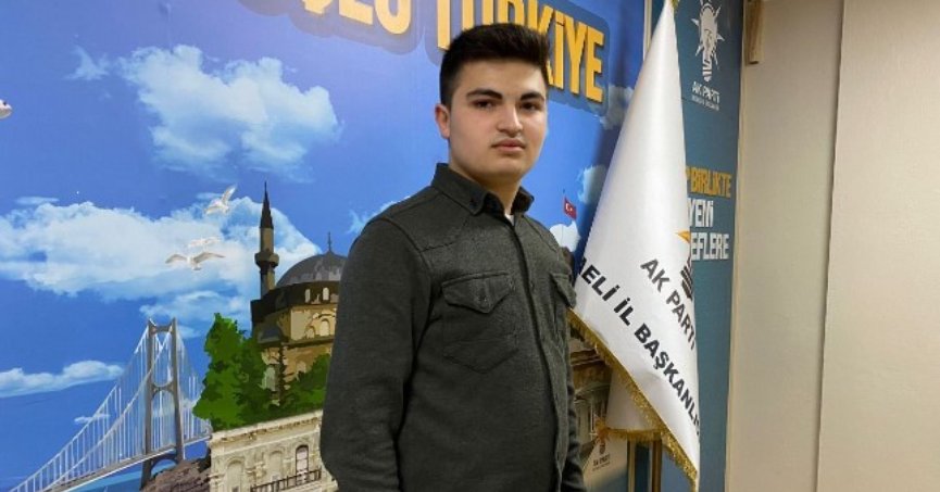 18 yaşındaki Ahmet Safa aday adayı oldu
