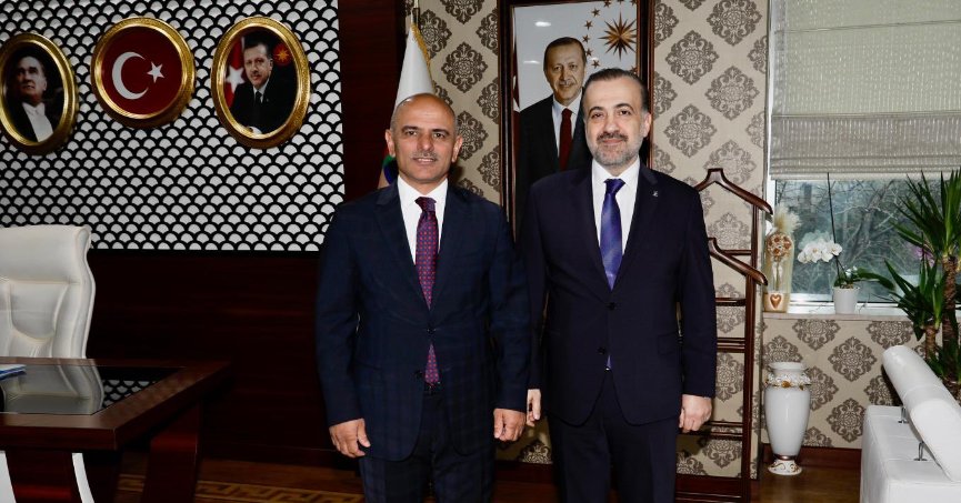 Şahin Talus’tan Başkan Söğüt’e ziyaret