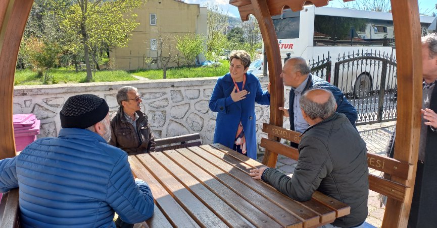 Pelin Coştur Filiz saha çalışmalarına devam ediyor