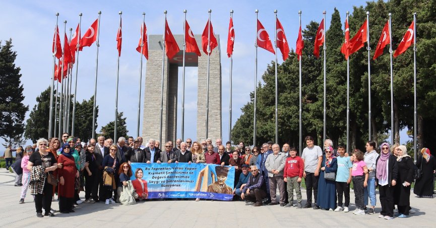 Çanakkale ruhunu yeniden yaşadılar