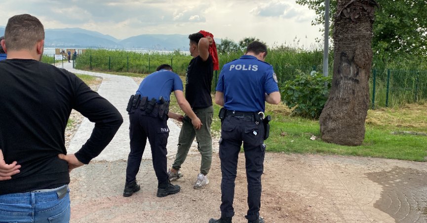 Ava giderken avlandılar