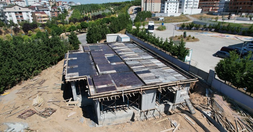 Çayırova’nın gençlik merkezi yükseliyor