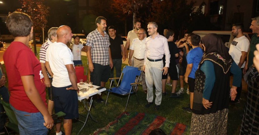 Başkan Çiftçi, Çayırovalıların taleplerini dinledi