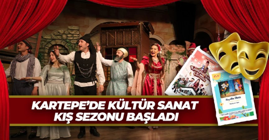 Kartepe'de kültür sanat kış sezonu başladı