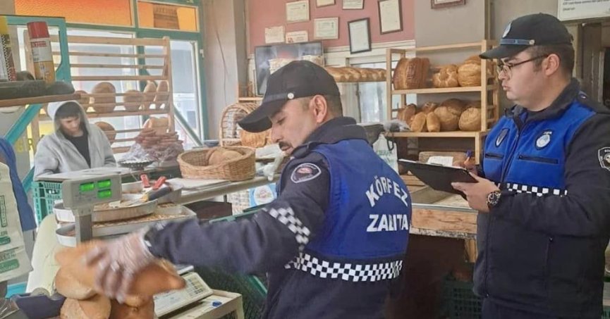 Körfez'de fırınlara gramaj denetimi