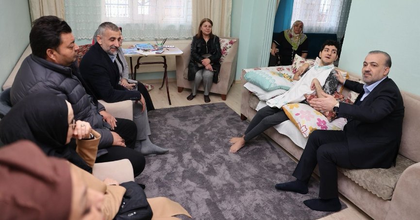 Başkan Talus’tan Ramazan ayında vefa ziyaretleri