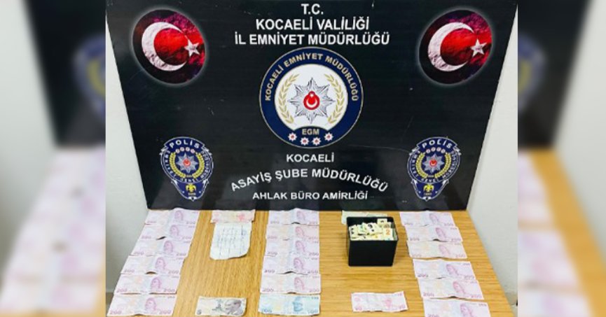 Gölcük’te kumar operasyonu: Binlerce liralık para cezası