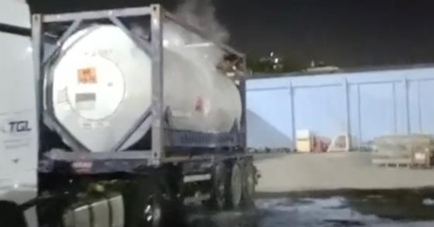 Poliport'tan kimyasal sızıntı sonrası açıklama geldi