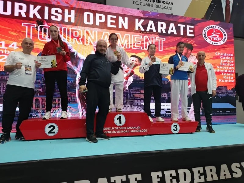 Kartepe Belediyespor Karate Takımı’ndan Uluslararası Başarı!