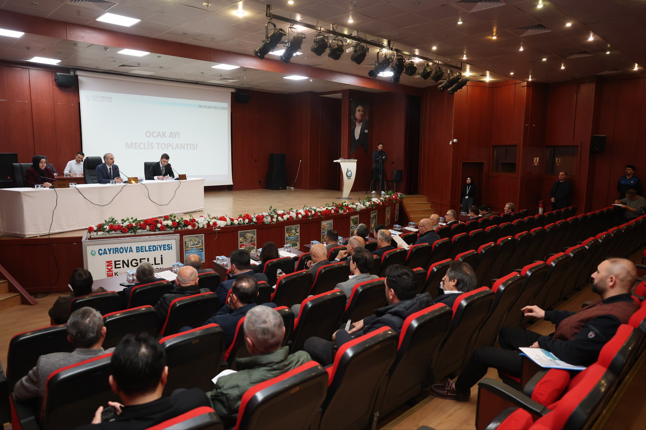 Çayırova'da yeni yılın ilk meclis toplantısı yapıldı!