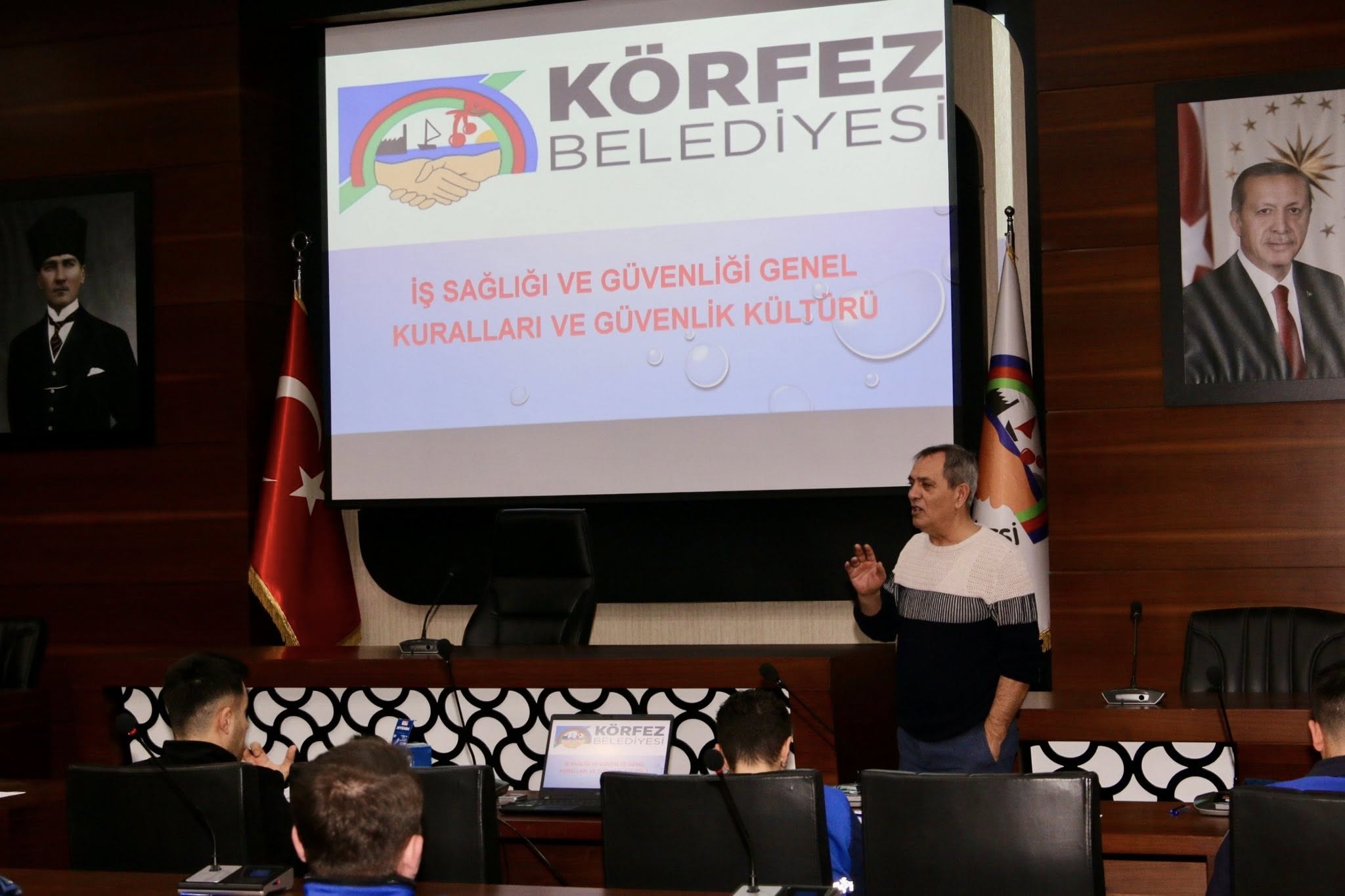 Körfez'de Zabıta Personeline İş Güvenliği Eğitimi!