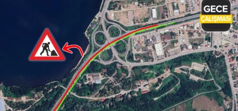 İzmit istikameti trafiğe kapatılacak!