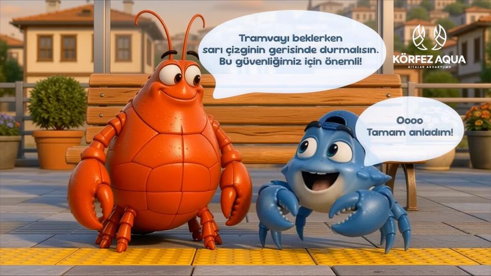 Tramvayda yolculuk kuralları animasyonlarla anlatılıyor
