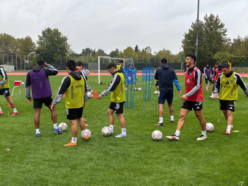 Kocaelispor, Beşiktaş maçı hazırlıklarını sürdürdü