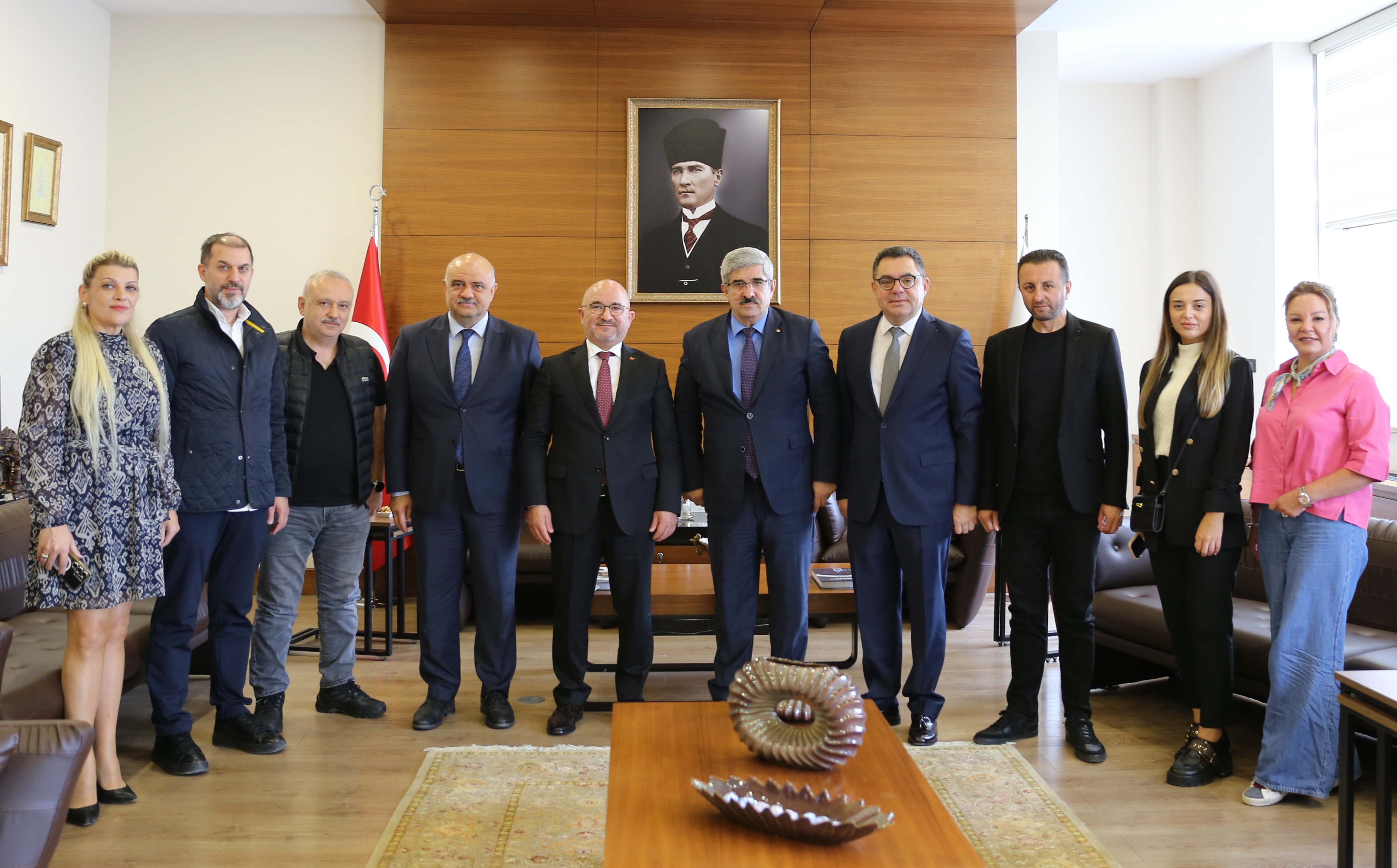 TSE Başkanı Mahmut Sami Şahin’den KOTO’ya ziyaret