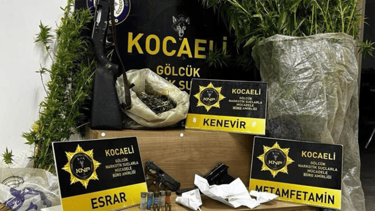 Uyuşturucu operasyonunda esrar, metamfetamin ve kenevir ele geçirildi