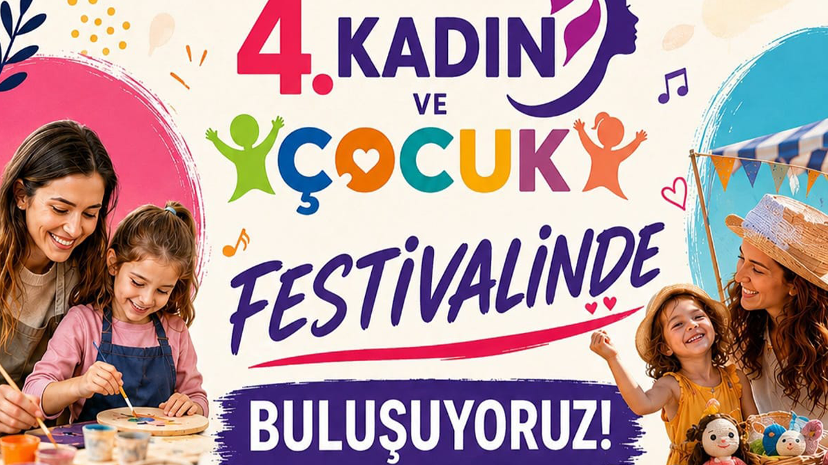 İzmit Belediyesinin 4. Kadın ve Çocuk Festivali başlıyor