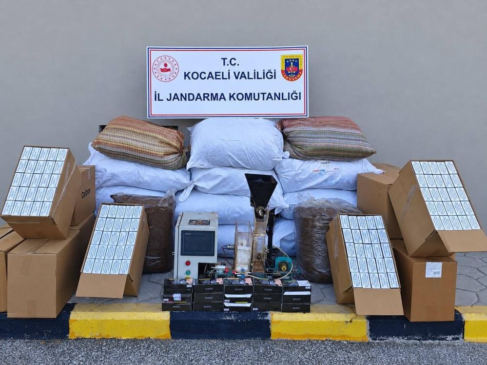 1 milyon TL değerinde kaçak tütün ele geçirildi