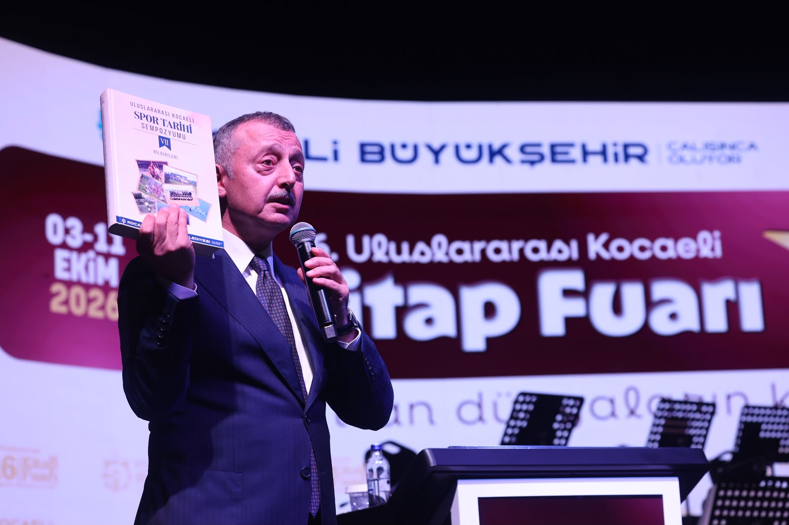 16. Kocaeli Kitap Fuarı muhteşem törenle açıldı