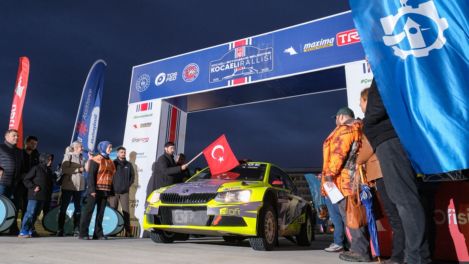 Kocaeli Rallisi 43. kez start aldı
