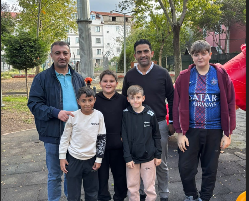 Çocuk parkına baz istasyonu tepkisi