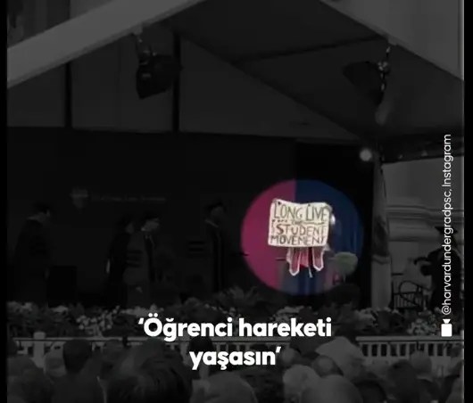Darısı LGBTi yürüyüşleriyle gündeme gelen ODTÜ’nün de başına: Harvard Üniversitesi öğrencilerinden Filistin mesajları