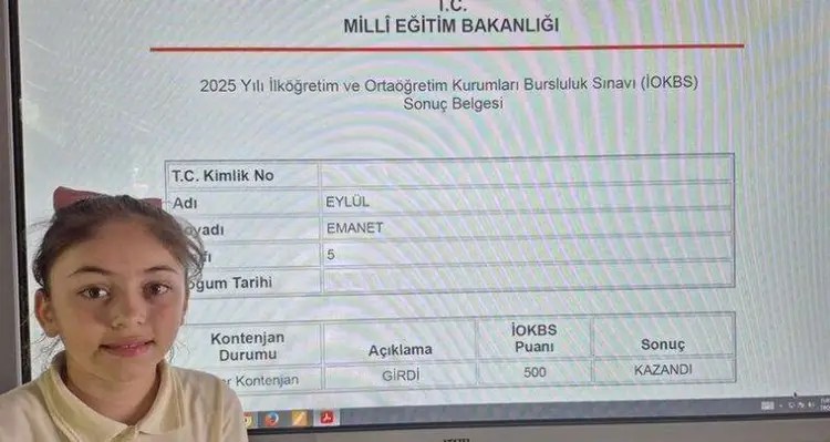 Helal olsun sana Eylül! Kocaeli’den Türkiye birincisi çıktı