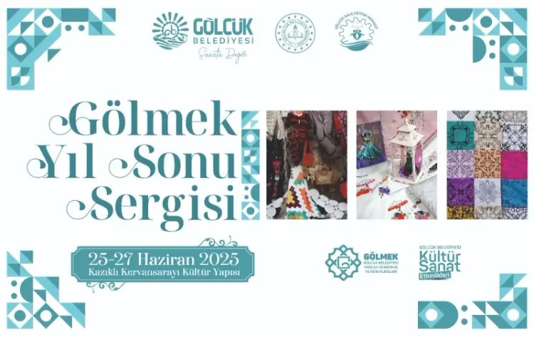 GÖLMEK Yıl Sonu Sergisi Gölcük’te Sanatseverlerle Buluşacak
