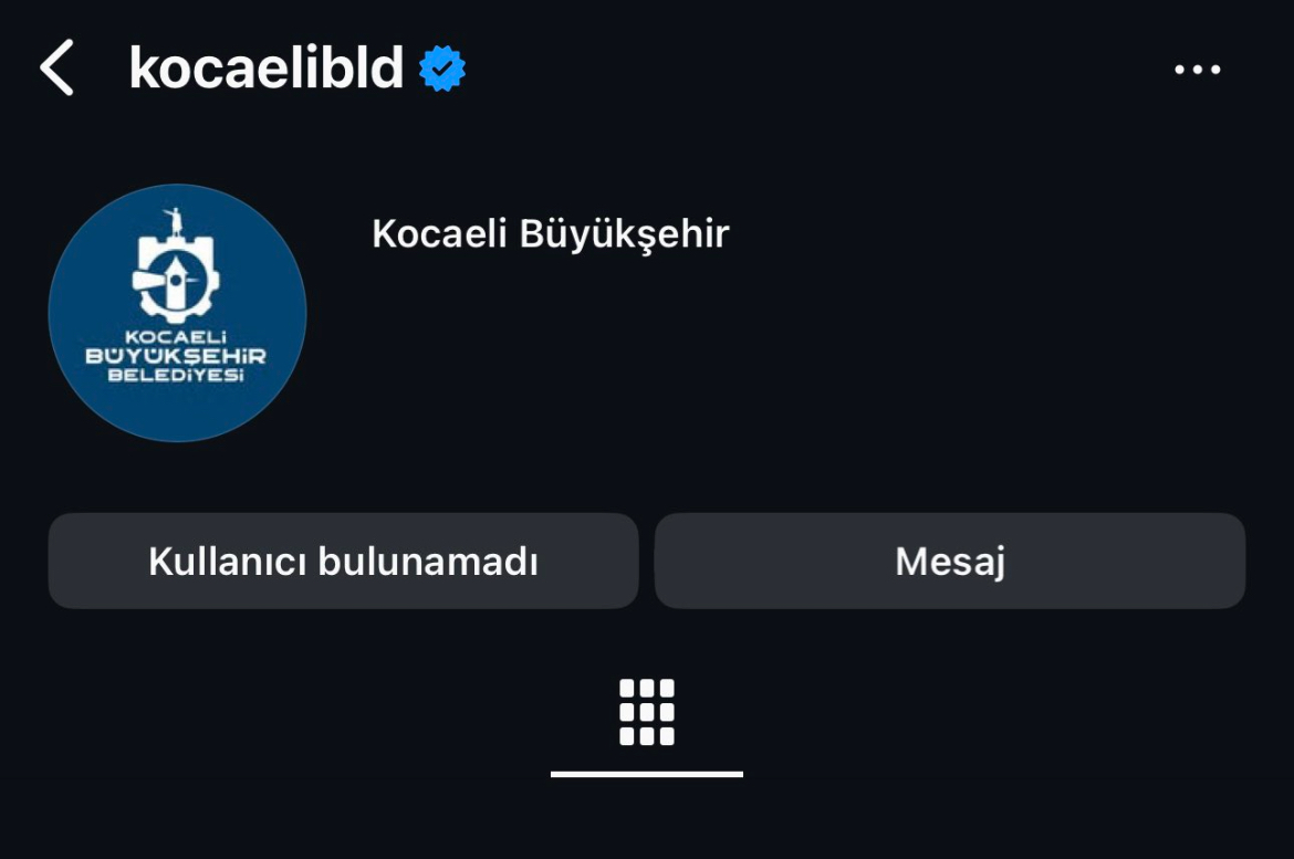 Yok artık! Kocaeli Büyükşehir’in hesabı askıya alındı