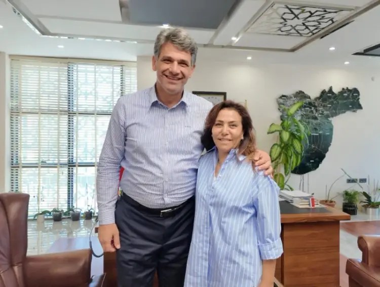 MasterChef Yarışmacısı Ayten Saner’den Başkan Kocaman’a Anlamlı Ziyaret