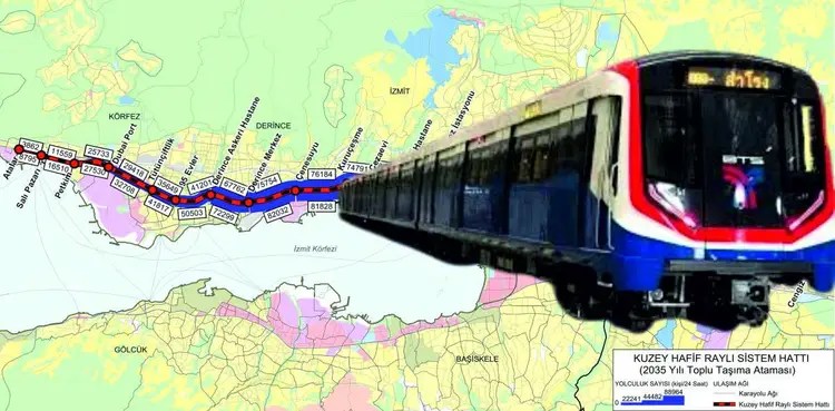 Gölcük’e metro geliyor! İşte detaylar