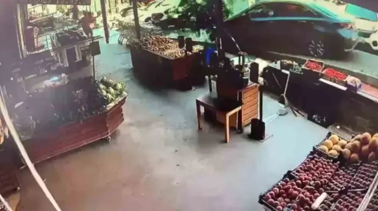 Saniye saniye kaydedildi! Ölümden böyle kurtuldu