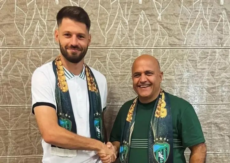 Kocaelispor’un Yeni Golcüsü Bruno Petkovic İzmit’te Coşkuyla Karşılandı