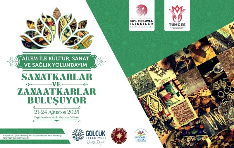 Sanat ve Zanaat Değirmendere’de Hayat Buluyor: Gölcük’te Büyüleyici Etkinlik