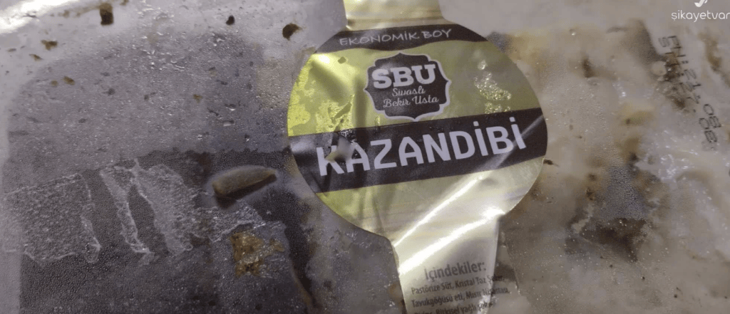 Kocaeli’de kazandibi şoku! Tatlıdan kemik çıktı