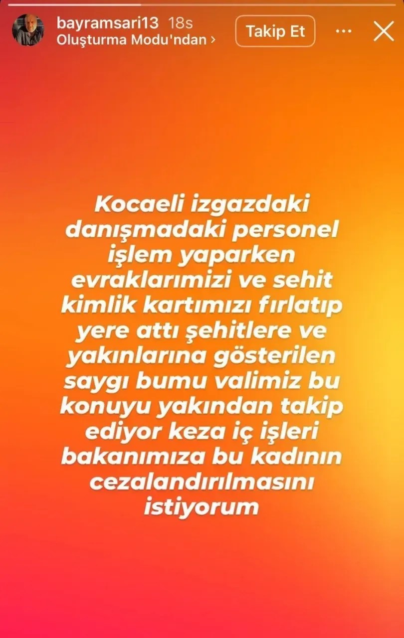 İzgaz’dan şehit ailesine saygısızlık iddiasına yanıt