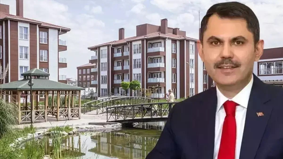 Bakan Murat Kurum’dan gençlere ve 3 çocuklu ailelere konut müjdesi