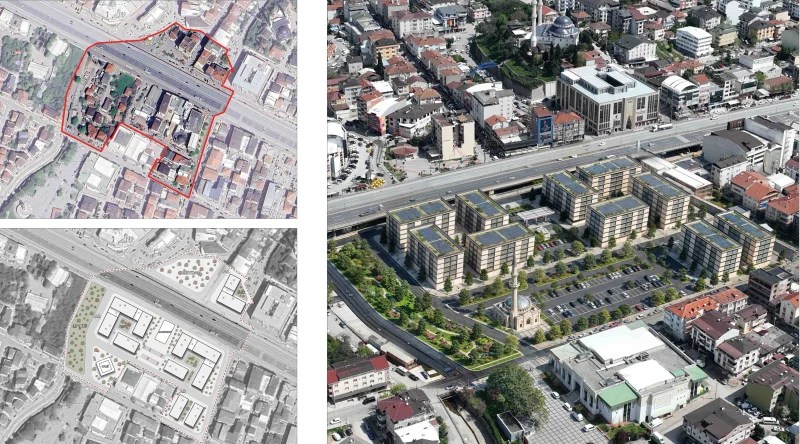 Körfez Viyadüğü’nün Kuzey ve Güney Mahallelerinde Kentsel Dönüşüm Başlıyor