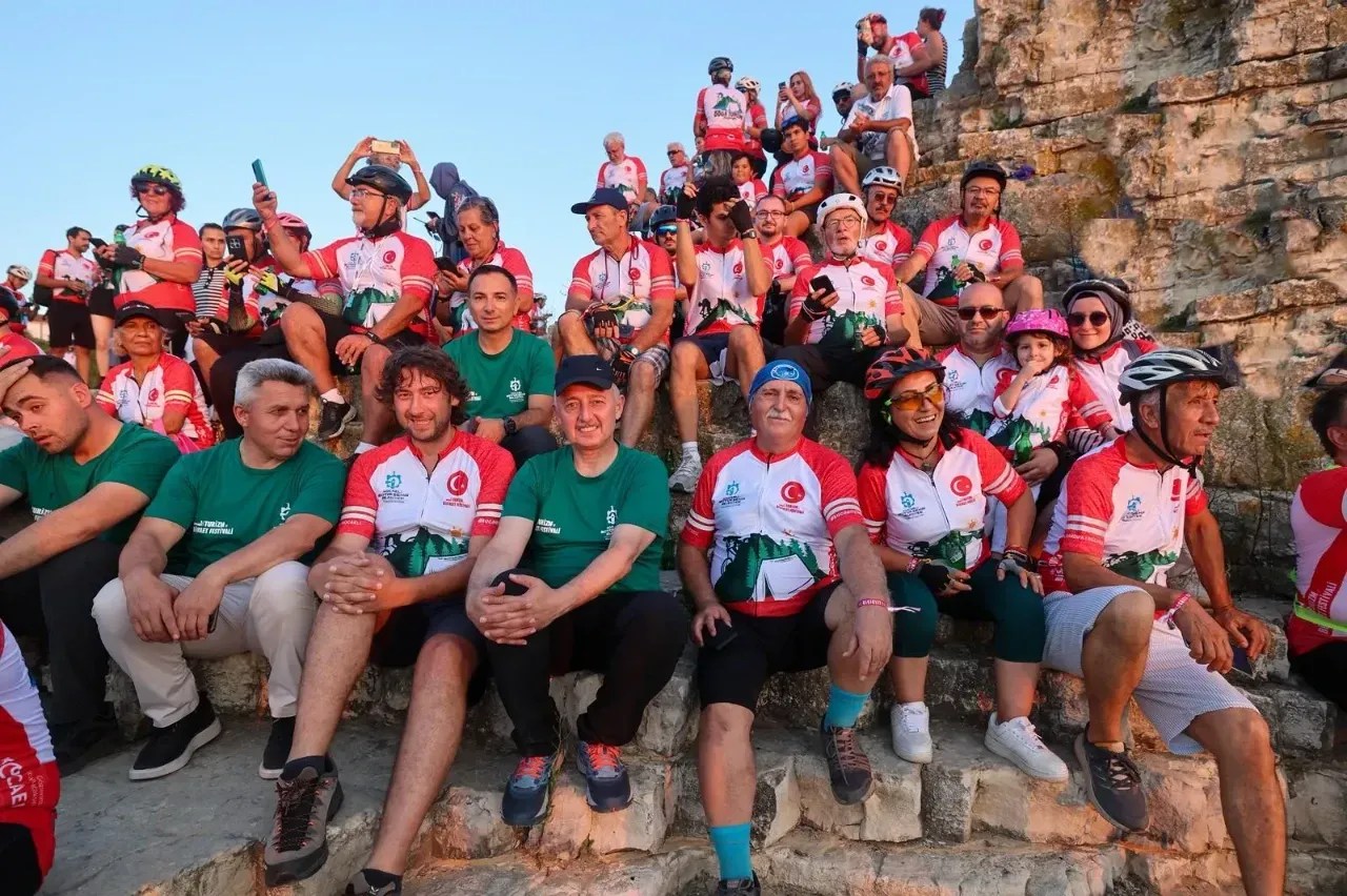 Kocaeli’de pedallar turizm için döndü: 5. Bisiklet Festivali başladı