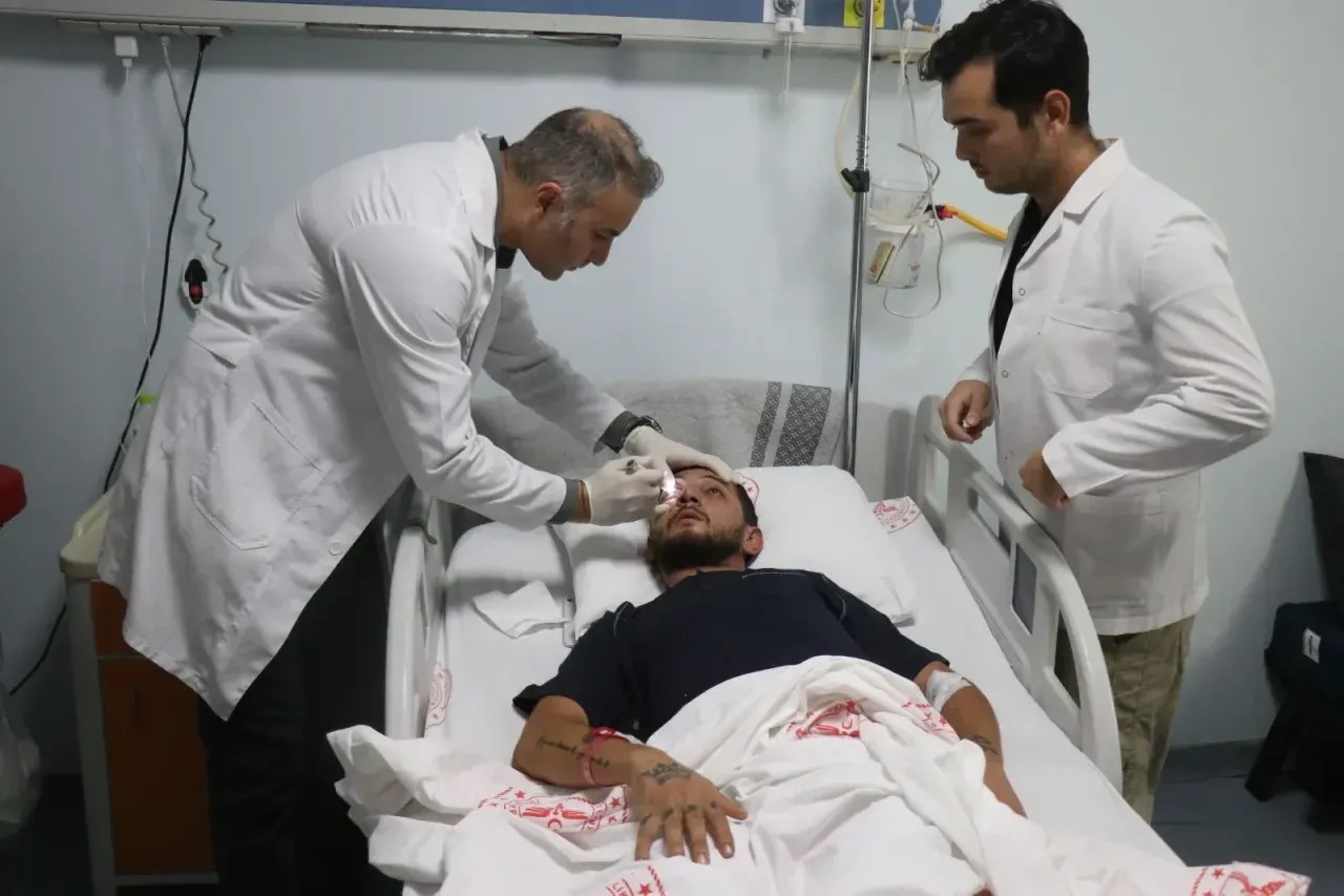 Düğün felaketle bitti! Havai fişek gözünü…