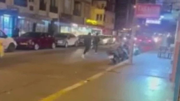 Kız kardeşini erkek arkadaşıyla gören ağabey havaya ateş açtı