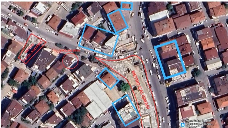 Gebze’de Mühürlü Binalar İçin Yıkım Süreci Başladı!