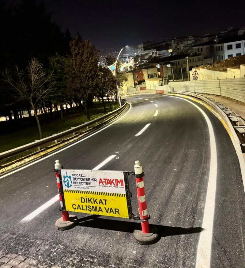 Santral Rampası’nda Trafik Güvenliği Tamamlandı!