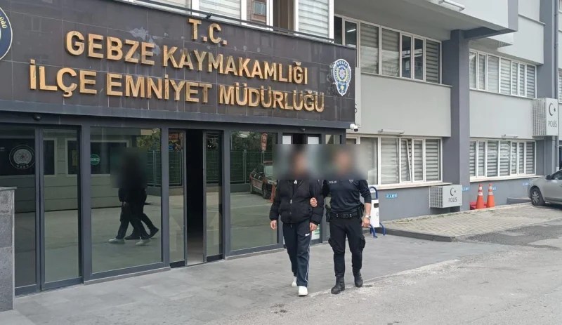 Gebze’de hırsızlık suçundan aranan genç yakalandı!