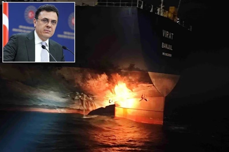 Kandıra açıklarında tanker saldırısı endişe yarattı!
