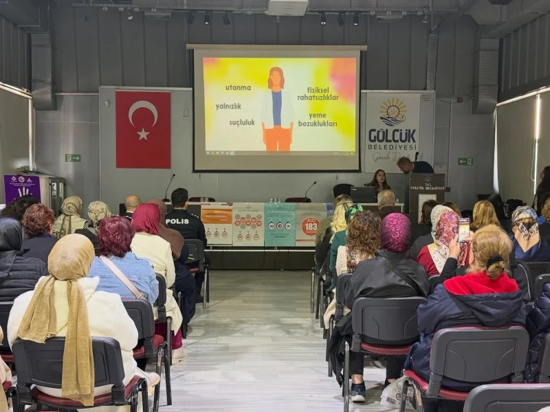 Gölcük’te Kadına Şiddete Karşı Farkındalık Etkinliği!