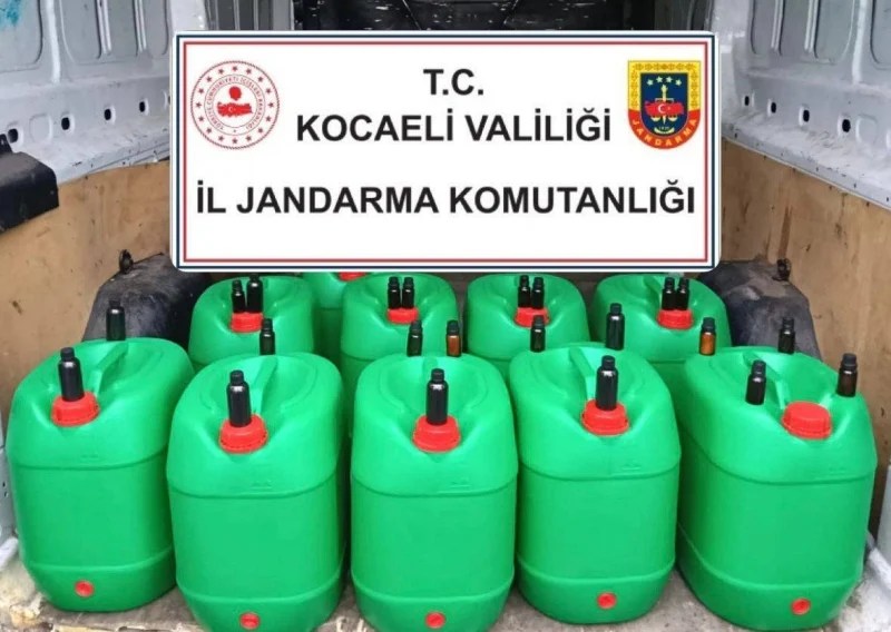 Gebze’de Kaçak İçki Operasyonu: 400 Litre Ele Geçirildi!