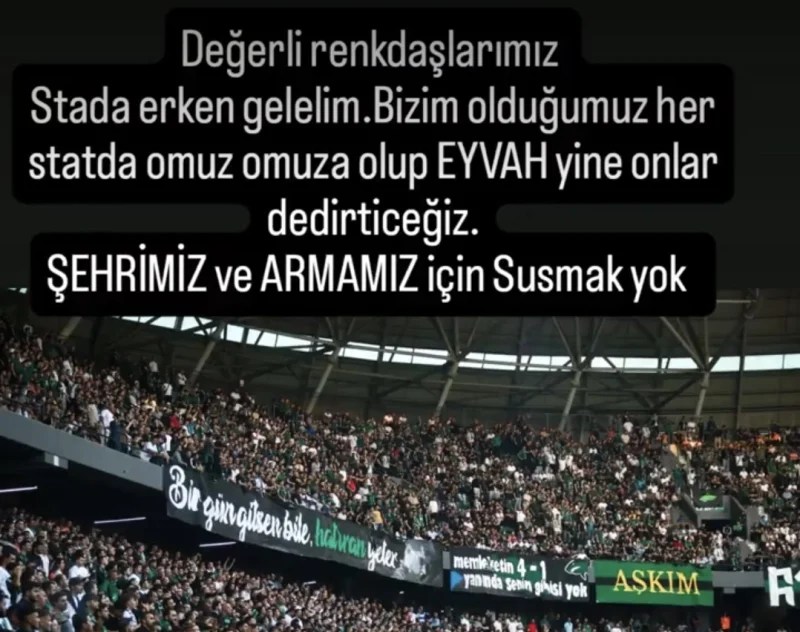 Kocaelispor Taraftarı Galatasaray Maçı Öncesi Heyecan Yarattı!